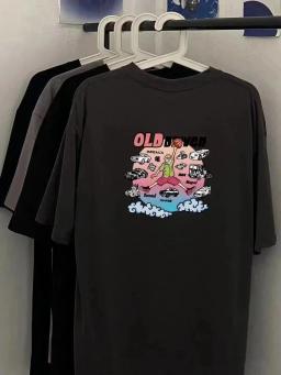 Dark Grey Elderly Basketball 002