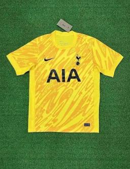 24-25 Tottenham yellow goalkeeper uniform