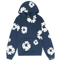 navy blue hoodie