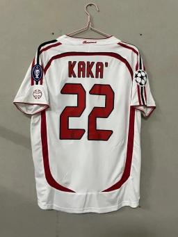 0607/AC客场22号卡卡#欧冠版+臂章