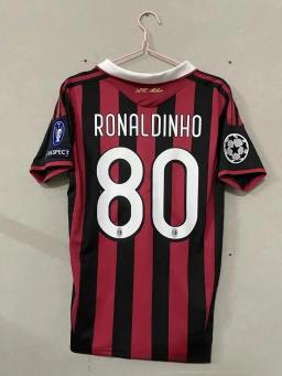 0910/AC主场欧冠版80号小罗+臂章