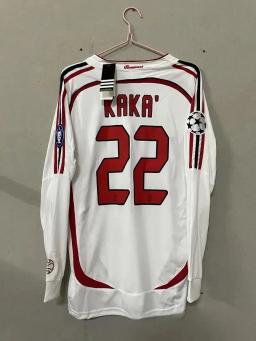 长袖#0607/AC客场欧冠版80号小罗+臂章