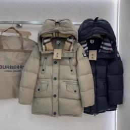 Burberry popular khaki white duck down