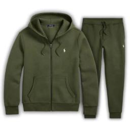 Military Green Zipper Set White