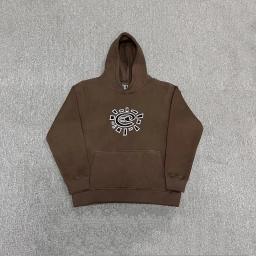 Dark brown hoodie