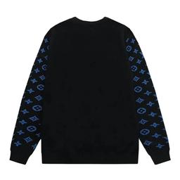 24ss清爽字母针织毛衣 -黑色