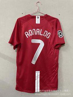 0708/红魔欧冠版7号C罗+臂章