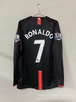 长袖#0708曼L联赛版7号C罗+臂章