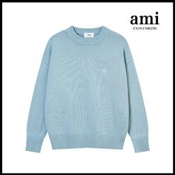 天空蓝【A8115中爱心圆领棉纱款】