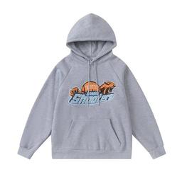 8825款  灰色帽衫