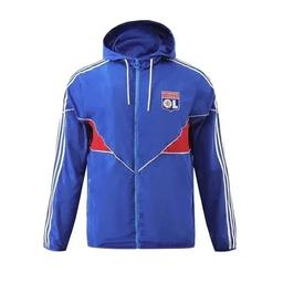 里昂蓝色球员版风衣