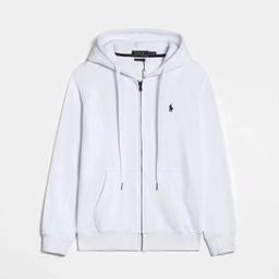 Hoodies white zipper