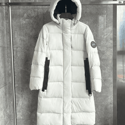 C鹅长款白色黑标