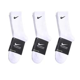 three pairs of  white long