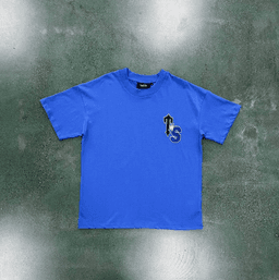Blue ts Label Short Sleeve