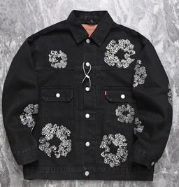 黑色外套（钻石花环）