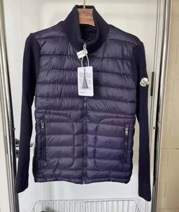 1-蓝色白标（立领）