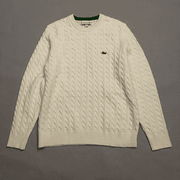 L鳄毛衣款式2白