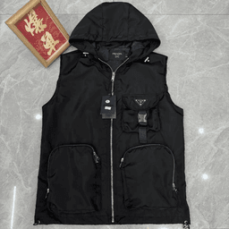 连帽马甲 蜜蜂小标