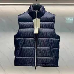 藏青色马甲（高品质白鸭绒）