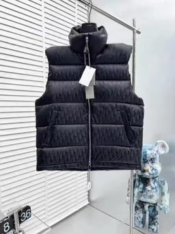 黑色马甲（高品质白鸭绒）