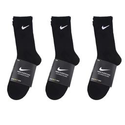 three pairs of black long
