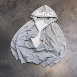 加绒拉开赛字母 灰色