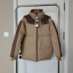 F迪羽绒服 咖啡