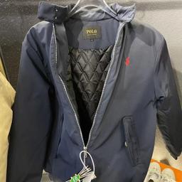 蓝色拉夫夹棉加厚