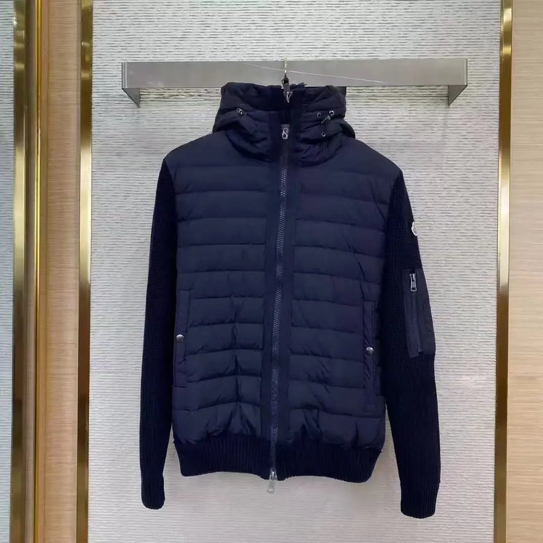 1- High quality blue white label (hooded)