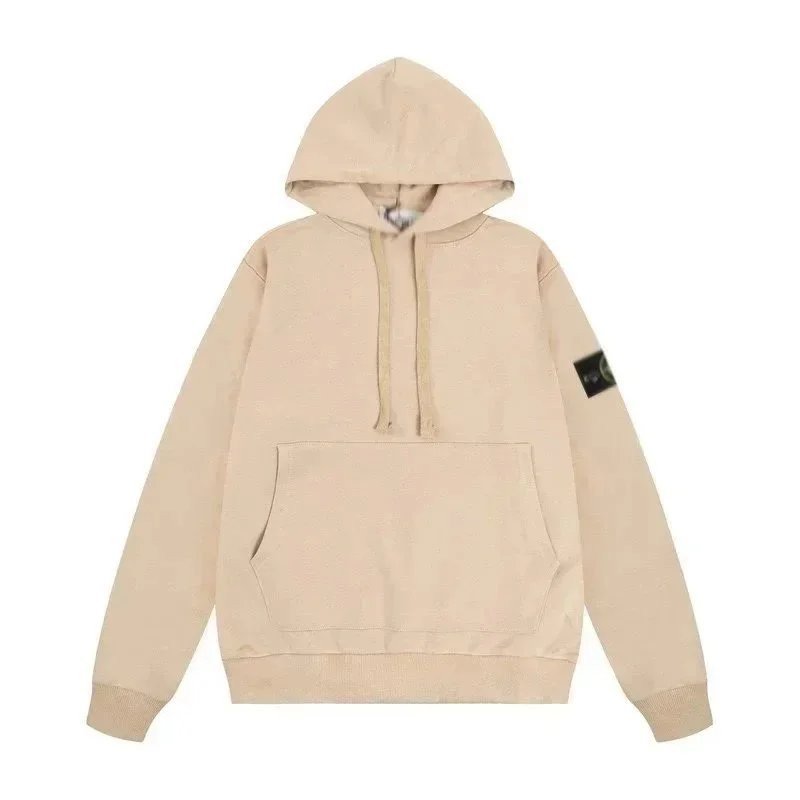 Apricot colored hooded